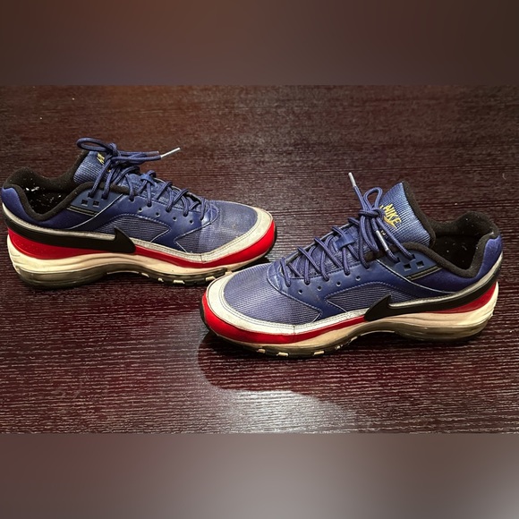 Men’s Nike airmax 97’s red/blue size 10 - Picture 4 of 7